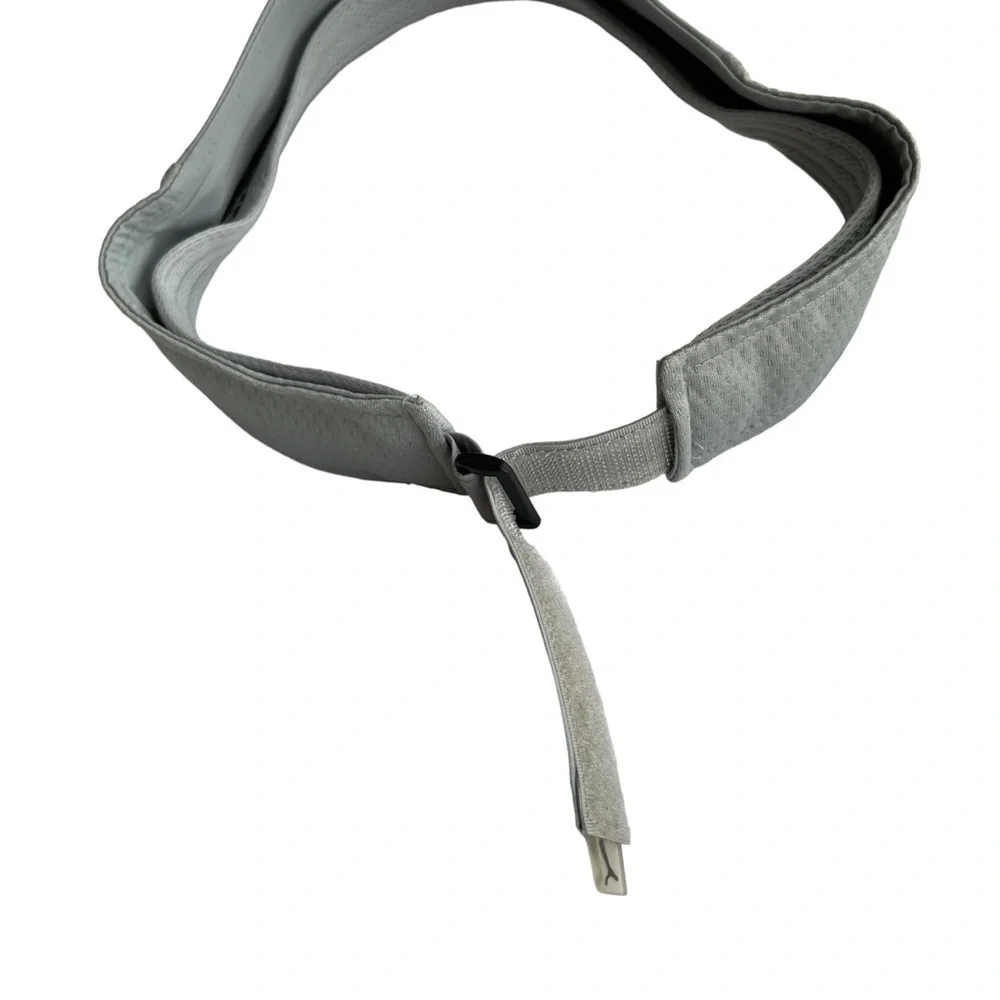 Puma visor adjustable grey black logo sports summer - Picture 5 of 10